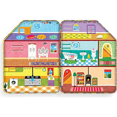 Mudpuppy Woodland Wonder Magnetic Playhouse Set