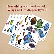 KLUTZ Wings of Fire Folded Flyers Book