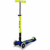 Micro Kickboard Maxi Deluxe Foldable LED Scooter - New Neon Colors, Vary By Store