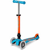 Micro Kickboard Mini Deluxe Foldable LED Scooter - New Neon Colors, Vary By Store