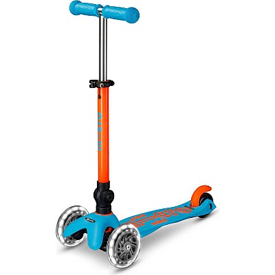 Micro Kickboard Mini Deluxe Foldable LED Scooter - New Neon Colors, Vary By Store