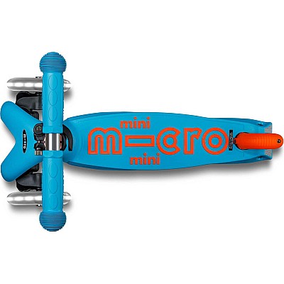 Micro Kickboard Mini Deluxe Foldable LED Scooter - New Neon Colors, Vary By Store