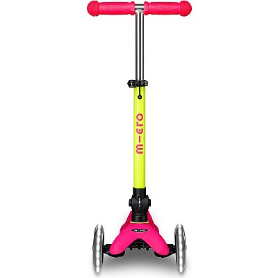Micro Kickboard Mini Deluxe Foldable LED Scooter - New Neon Colors, Vary By Store
