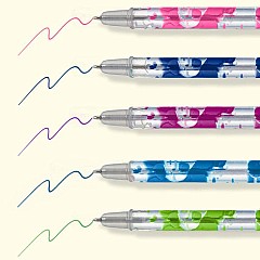Lifelines Scented Lava Gel Pens - Brights 5 pk
