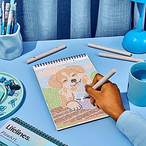 Lifelines FlowArt Dot-By-Letter - Wags & Whiskers