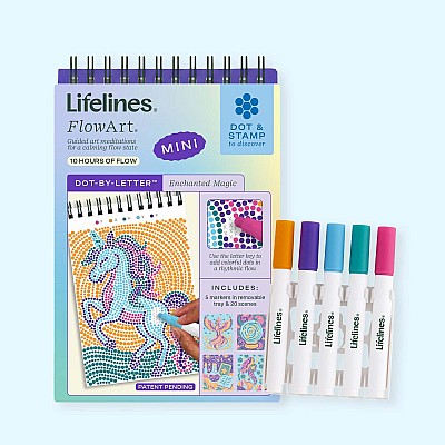 Lifelines FlowArt Mini Dot-By-Letter Asst
