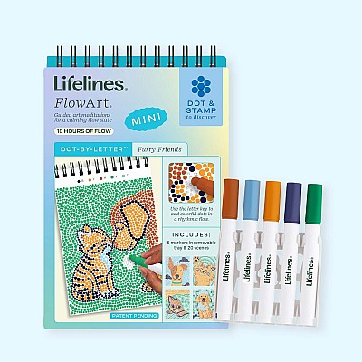 Lifelines FlowArt Mini Dot-By-Letter Asst