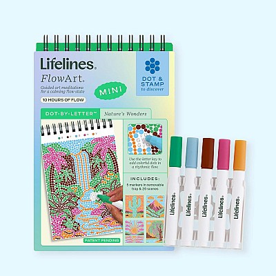 Lifelines FlowArt Mini Dot-By-Letter Asst