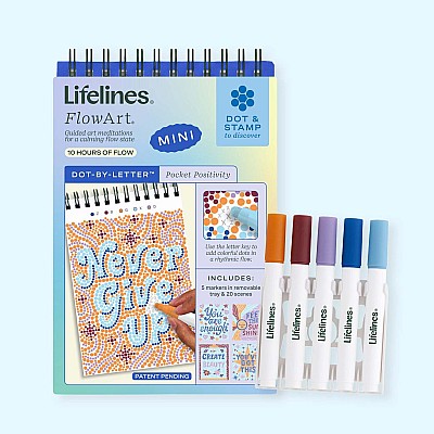 Lifelines FlowArt Mini Dot-By-Letter Asst