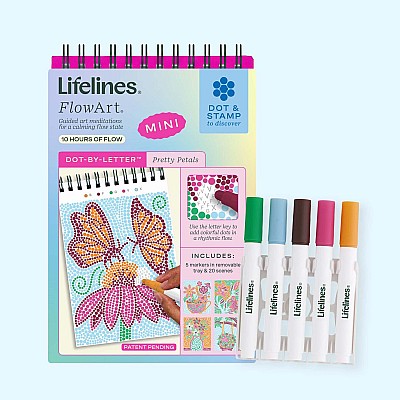 Lifelines FlowArt Mini Dot-By-Letter Asst