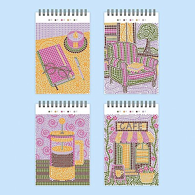 Lifelines FlowArt Mini Dot-By-Letter Asst