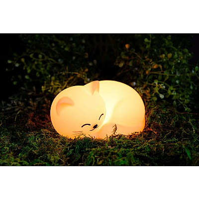 World of Mushi Ambient Squishy Cat Light