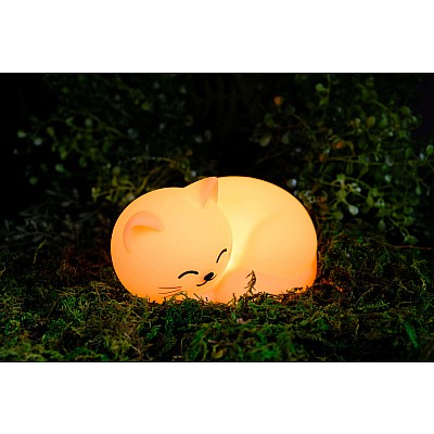 World of Mushi Ambient Squishy Cat Light