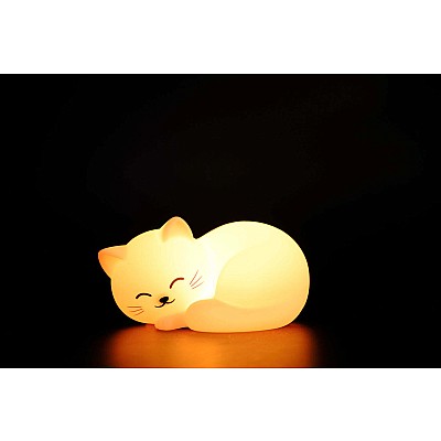 World of Mushi Ambient Squishy Cat Light