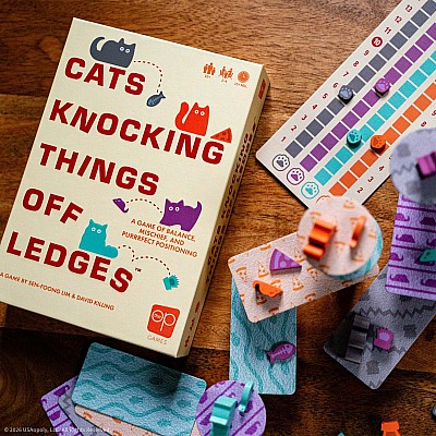 Cats Knocking Things Off Ledges Balance Game