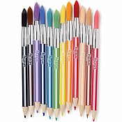 Lil' Color Brush Chunky Watercolor Pencil & Paintbrush in One - Set of 12
