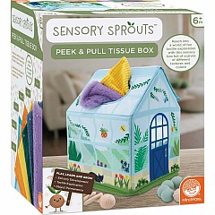 Sensory Sprouts Peek & Pull Tissue Box