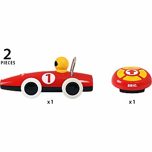 BRIO Remote Control Race Car Red