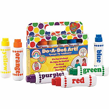 Rainbow Markers 6 Pack
