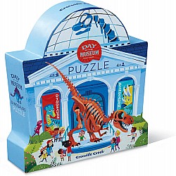 Crocodile Creek "Day at the Museum: Dinosaur" (48 Pc Puzzle)
