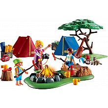 Playmobil Camp Site with Fire Set