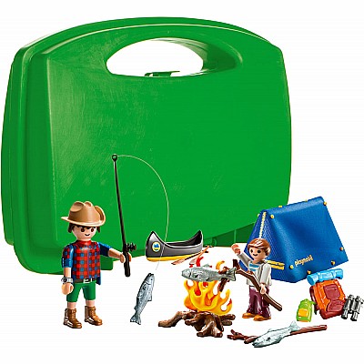 Playmobil Camping Adventure Carry Case Set