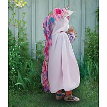 Toddler Unicorn Cape - White, Size 2-3