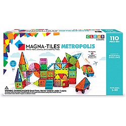 Magna-Tiles Metropolis (110 Piece Set)