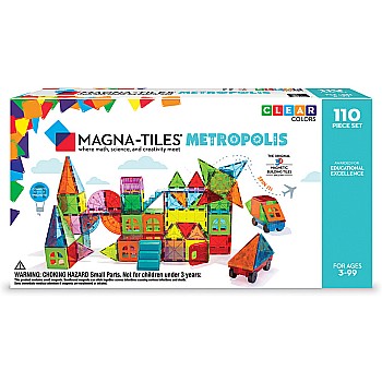 Magna-Tiles Metropolis (110 Piece Set)