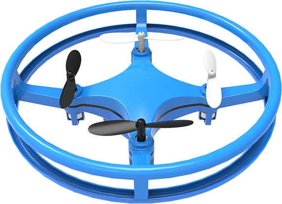 Sky Lighter Glow Disc Drone - Blue