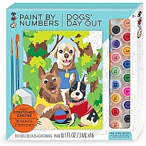 iHeartArt Paint by Numbers - Dogs' Day Out