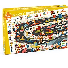 Automobile Rally Observation Puzzle