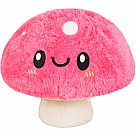Squishable Mini Pink Mushroom - 7"
