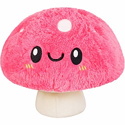 Squishable Mini Pink Mushroom - 7" 