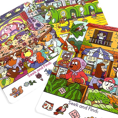 Seek and Find Activity Cards