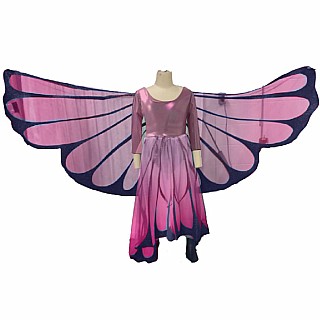 Butterfly Twirl Dress with Wings - Size 3/4