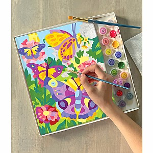 Paint By Numbers - Butterflies + Blooms