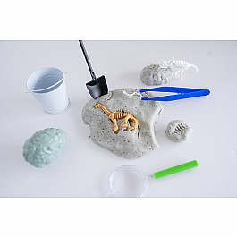 Dinosaur Fossil Dig Sensory Dough Play Kit