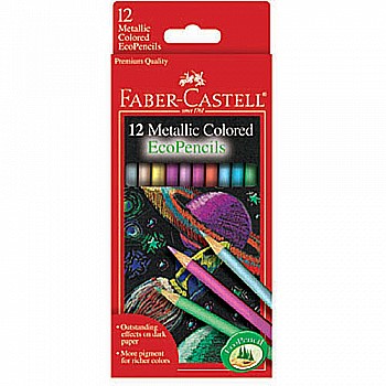 12 ct Metallic Colored EcoPencils