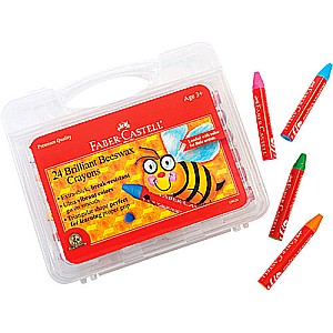 Brilliant Beeswax Crayons 24 ct
