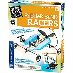 Geek and Co. Rubber Band Racers