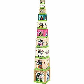 On the Farm Stacking Cube