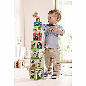 On the Farm Stacking Cube