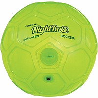 NightBall® LED Soccer Ball - Green, Size 5