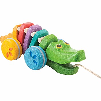 Dancing Rainbow Alligator Pull Toy