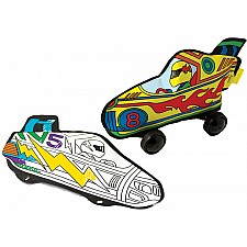 3D Colorable Radical Race Cars