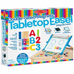 Melissa & Doug Double-Sided Magnetic Tabletop Easel - Free Gift with Purchase