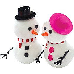 Floof Mr & Mrs Snowman