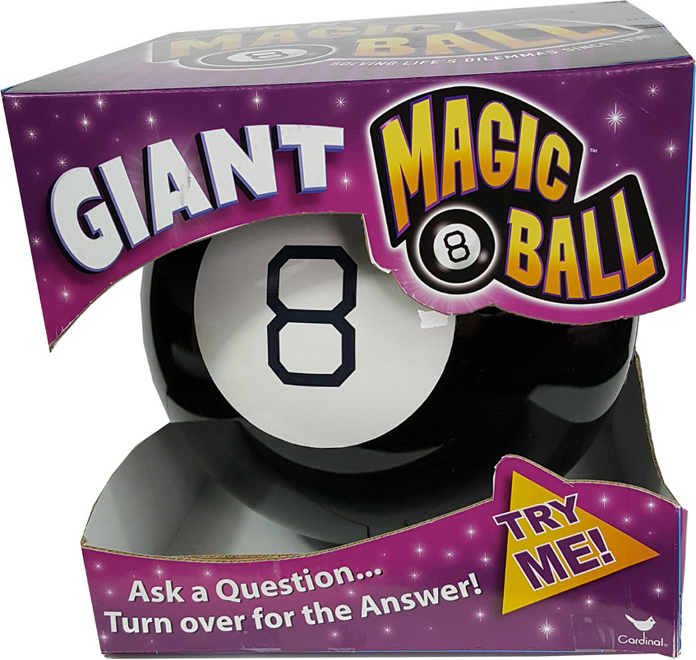 Giant Magic 8 Ball - Givens Books and Little Dickens
