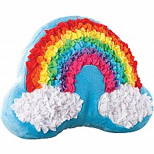 PlushCraft Rainbow Pillow